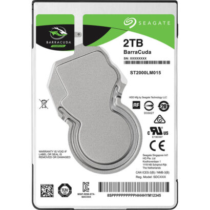 HD2TB 2TB SEAGATE 2.5″ LAPTOP HDD 5400rpm