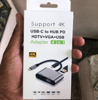 Adaptador Type C para HDMi , VGA e USB