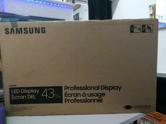 Monitor Profissional Samsung LED = 35 000 MZN  43” 4K UHD Smart Sigange- DVI/HDMI/USB/DP, Wi-Fi etc