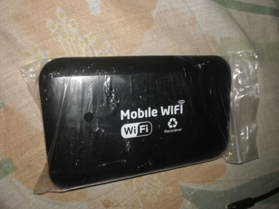 Modem wifi 4. 5 da movitel novo preto nunca usado