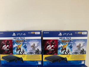 PS4 500GB MegaPack Com 3 Jogos ( selado )