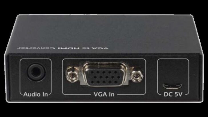 Adapador VGA+AUDIO Para HDMI