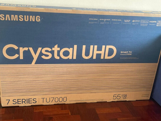 TV Samsung 55″ Smart Crystal TU7000 ( selada )