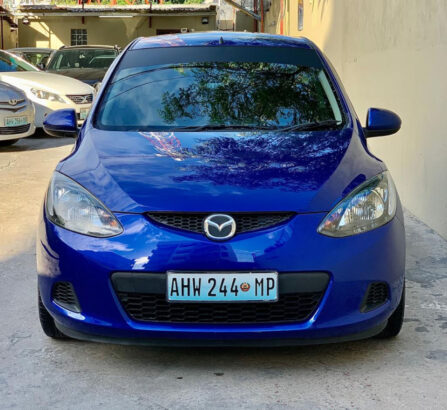 Blue Mazda Demio