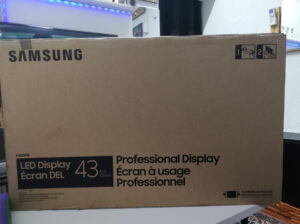 Monitor Profissional Samsung LED 43” 4K UHD