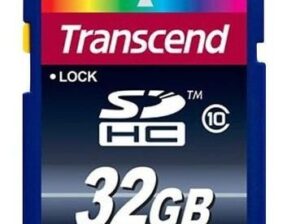 32GB SDHC CLASS 10 TRANSCEND