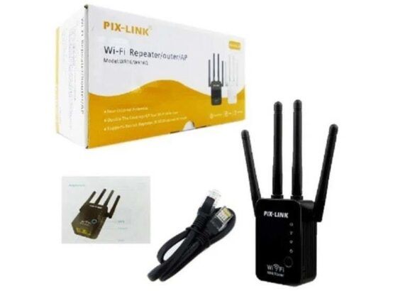 Repetidor Wifi 4 Antenas Amplificador