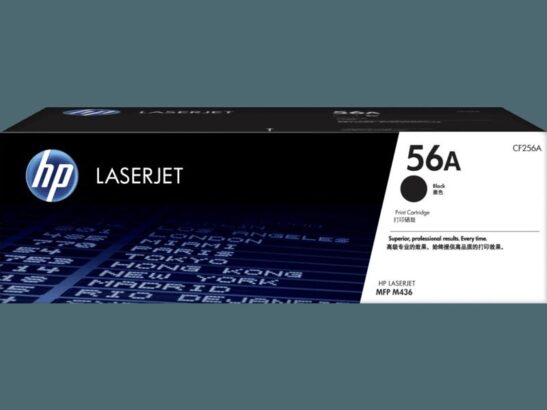 HP TONER CF256A HP 56A Black Original LaserJet Toner Cartridge,7,400 pages