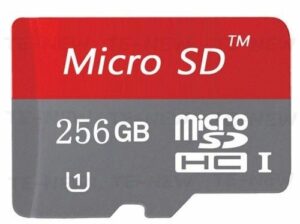 256GB MICRO SDHC CARD CLASS 10