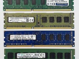 4GB DDR3 PC 1333 OR 1600 RAM Memory – Desktop