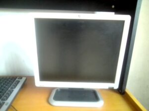 Monitor 17 HP + cabo VGA