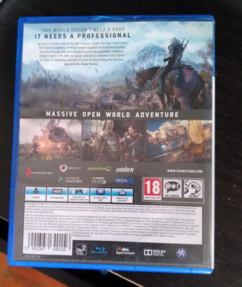 The WITCHER 3: Will Hunt PS4