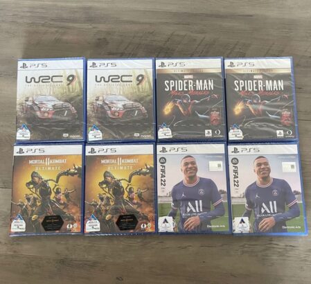 Jogos de PS5 selados