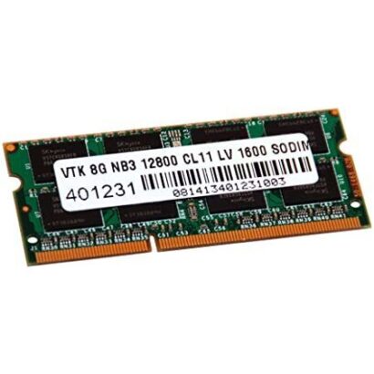 8GB DDR3L PC1600 RAM Memory – Laptop Low Volt