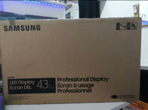 Monitor Profissional Samsung LED 43” 4K UHD Smart