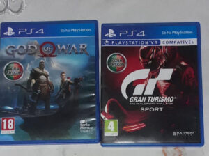 Gran Turismo Sport(1700mts) E God of War(1500mts)