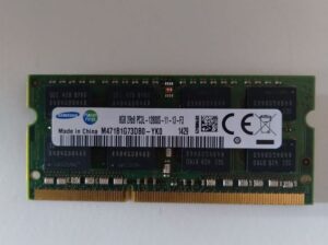 8Gb ram ddr3l para leptop