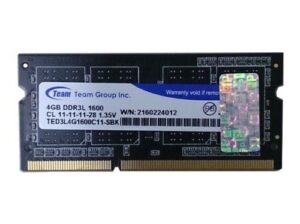 4GB DDR3L PC1600 RAM Memory – Laptop Low Volt