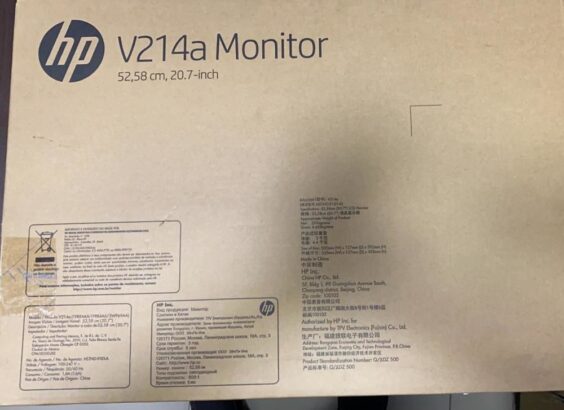 Monitor HP 20.7”