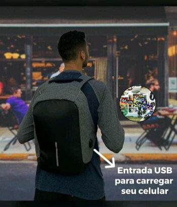 Mochila Tech e Anti-Roubo Super Boa