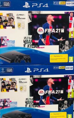 Ps4 500gb selado com 2 dois joystick +fifa21