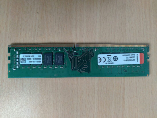 Ram ddr4  8Gb  2133Mhz para desk