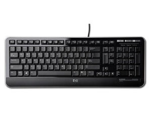 QY776AAP HP USB KEYBOARD PORTUGUESE