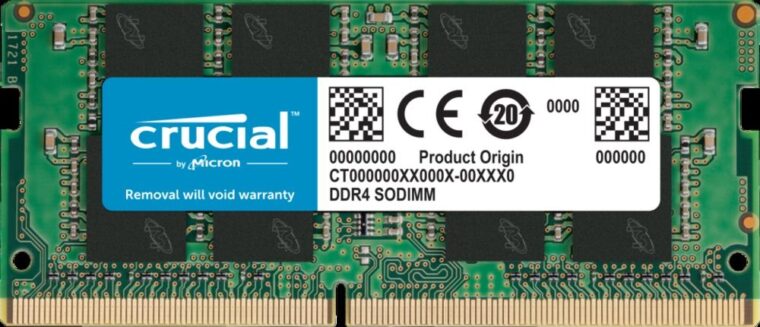 8GB DDR4 3200 RAM Memory – Laptop