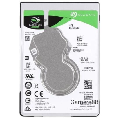 HD1TB 1TB SEAGATE 2.5″ LAPTOP HDD 5400rpm