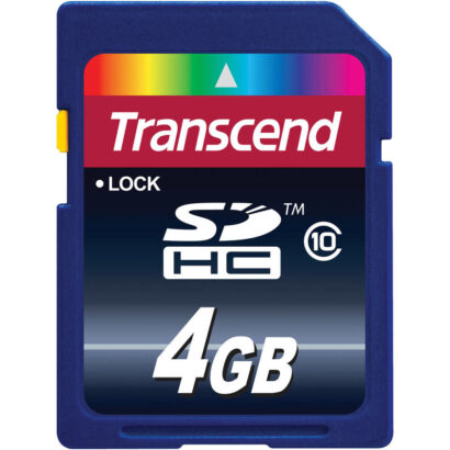 4GB SDHC 3.0 CLASS 10 TRANSCEND