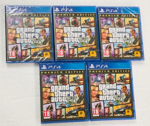 Jogos de Ps4 selados : GTA5