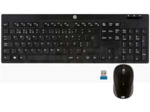 Kit de teclado e mouse sem fio (wireless)