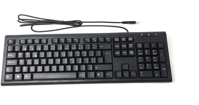 DK701 / DK123 Evolution Portuguese USB Stylish Keyboard