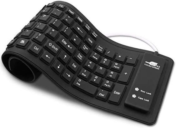 TECLADO USB SOFT FLEXÍVEL (preto)