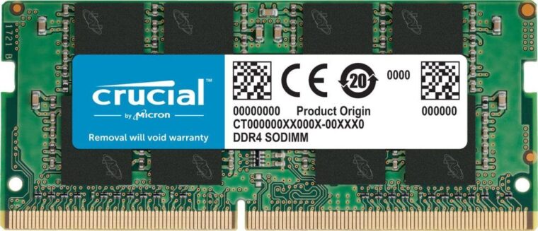 16GB DDR4 PC2666 / 3200 RAM Memory – Laptop