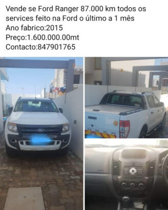 Vende se Ford Ranger 2015