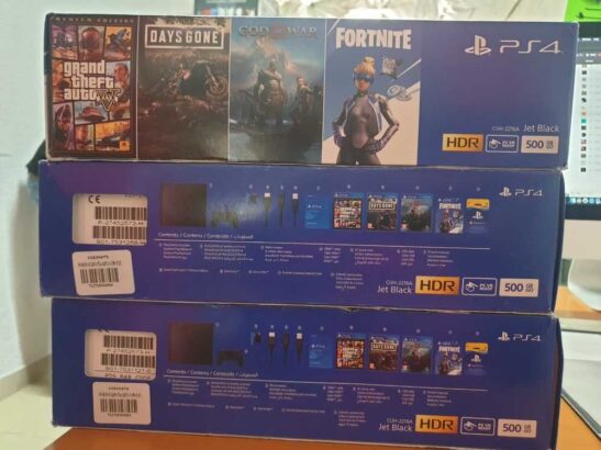 PS4 500GB+4 Jogos Selados Entregas e Garantias