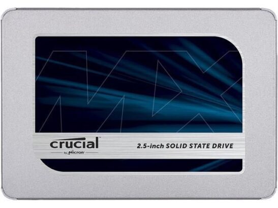 CRUCIAL MX500 – 500GB 2,5″ SSD SATA3