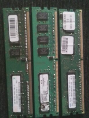 Vende-Se Memorias Para Pc, Ddr2, 1 Gb,  200 Mt Cada