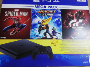 PS4 Slim 500GB + 1 Joystick + 3 Jogos ( selado )