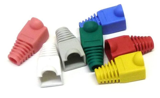 Bota de borracha rj45