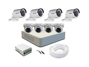 KIT HIK_VISION COM DVR – DS-7108HGHI-F1 / N, + 4 CAMERAS