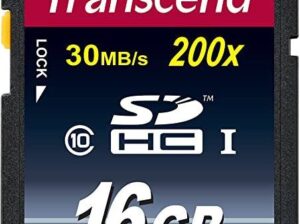 16GB SDHC CLASS 10 TRANSCEND