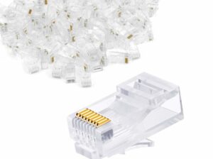 8P8C UTP RJ45 connector(Plastic – A grade)