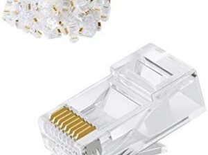 CAT 6 UTP RJ45 connector 1 X 100 (PLASTIC – A Grade) – FCC68