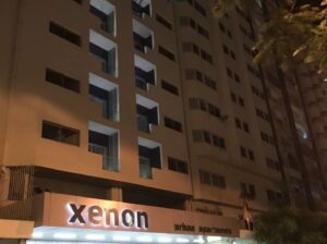 Apartamento T1 Mobilado no Condominio Xenon, Vista ao Mar