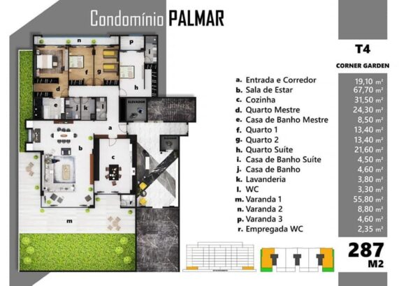 T2 to T4 Apartments at Sommerschield 2